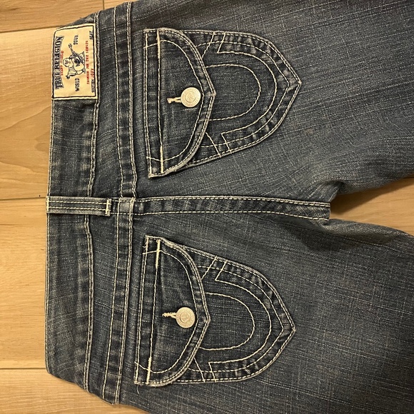 True religion Joey twisted flare crop size 26 - Picture 4 of 4